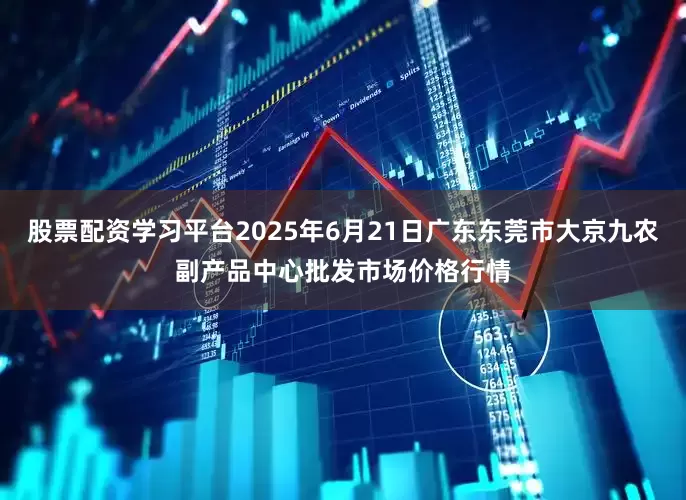 股票配资学习平台2025年6月21日广东东莞市大京九农副产品中心批发市场价格行情